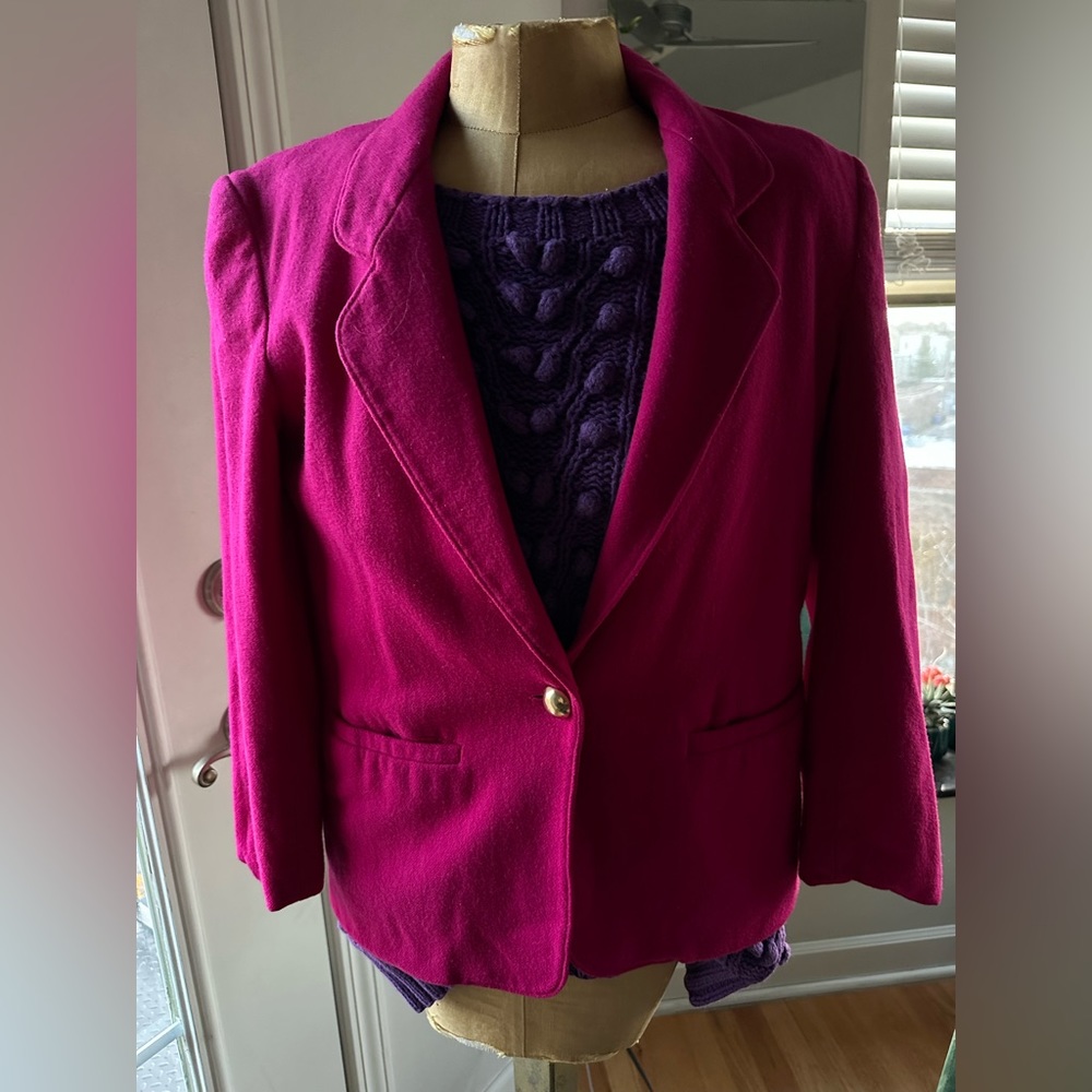 Vintage 100% wool Blazer